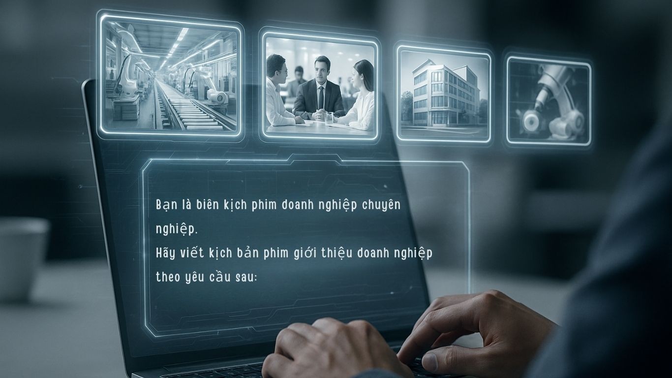 Cách viết prompt tạo phim giới thiệu doanh nghiệp siêu nhanh